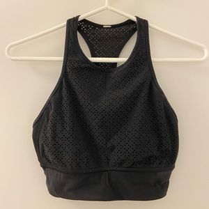 Laser Cut High Neck Lululemon Sports Bra